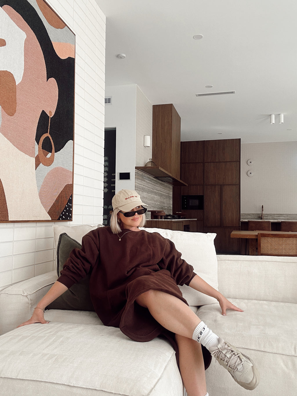 The 501 Maxi Jumper // Chocolate