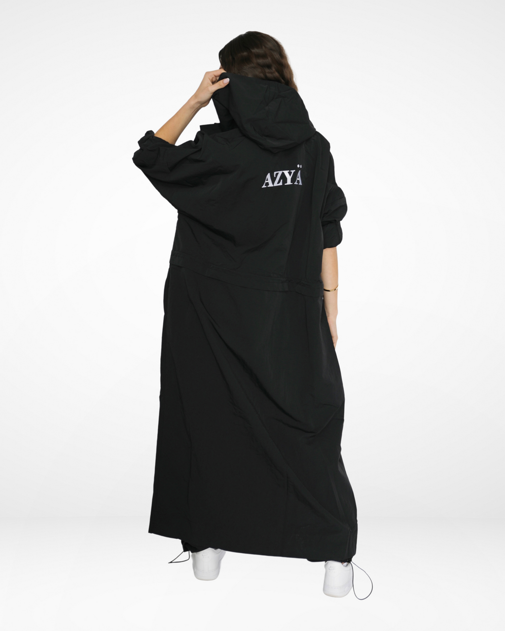 The 502 Maxi Spray Jacket // Black