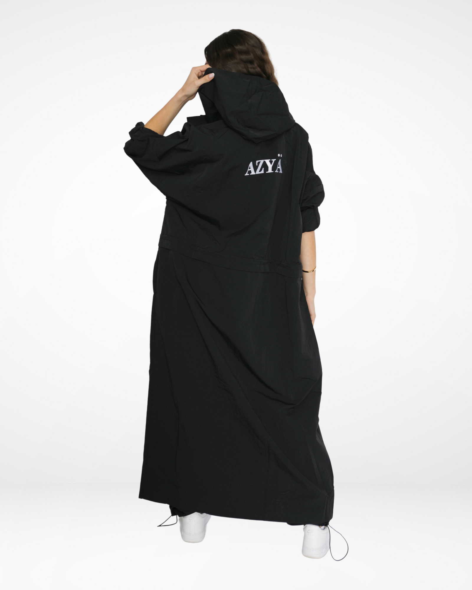 The 502 Maxi Spray Jacket // Black