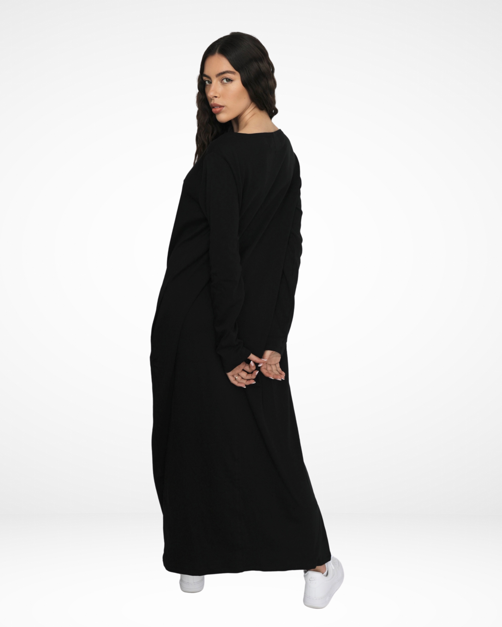 The 206 Organic Long-Sleeve Shirt // Black