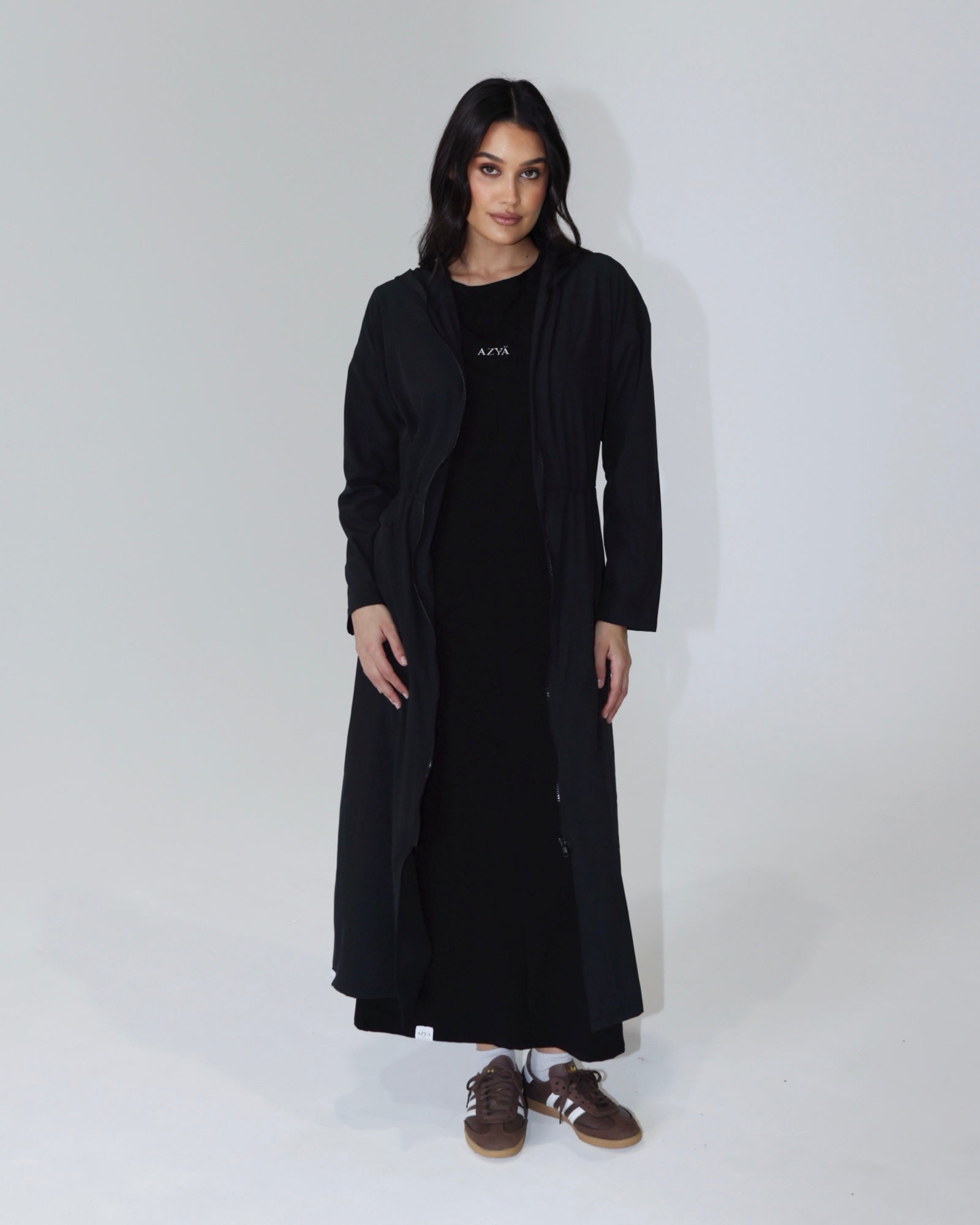 The 502 Maxi Spray Vest // Black