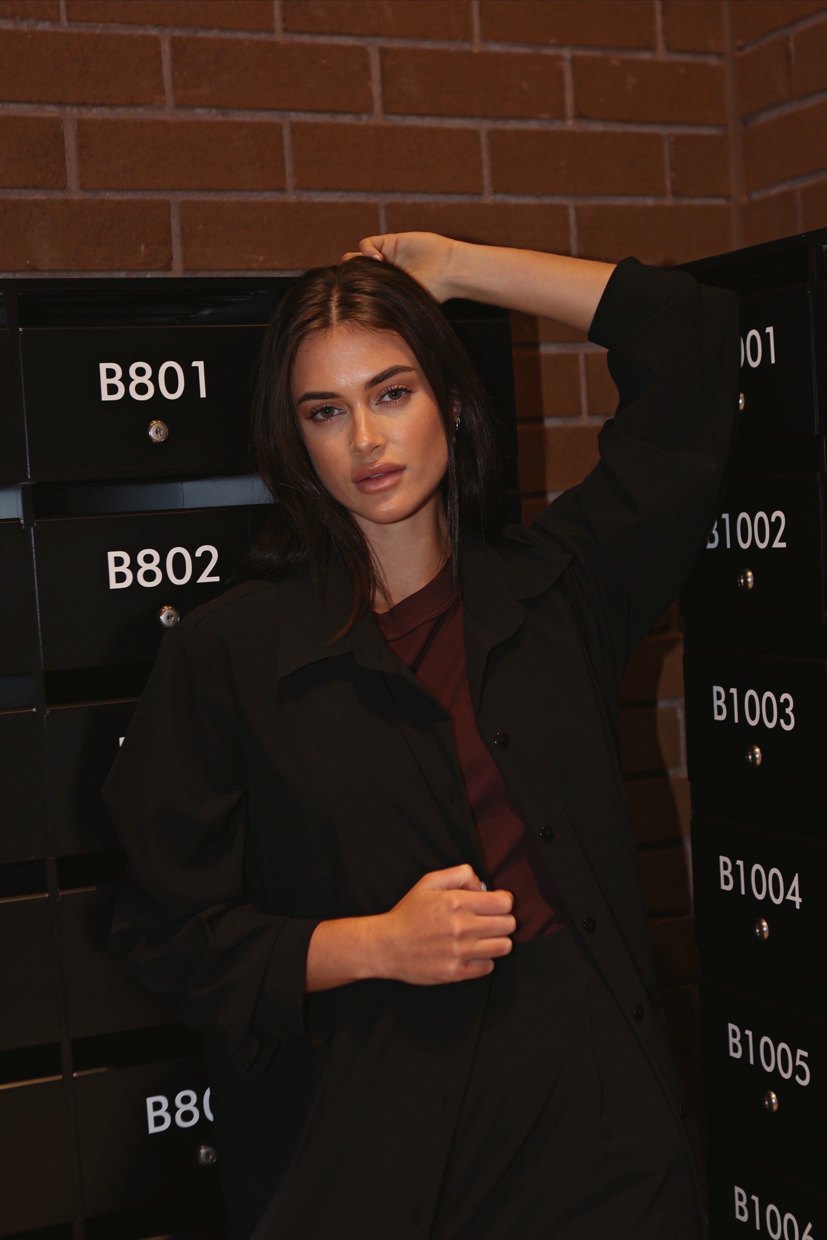 The 208 Snap Maxi Shirt // Black