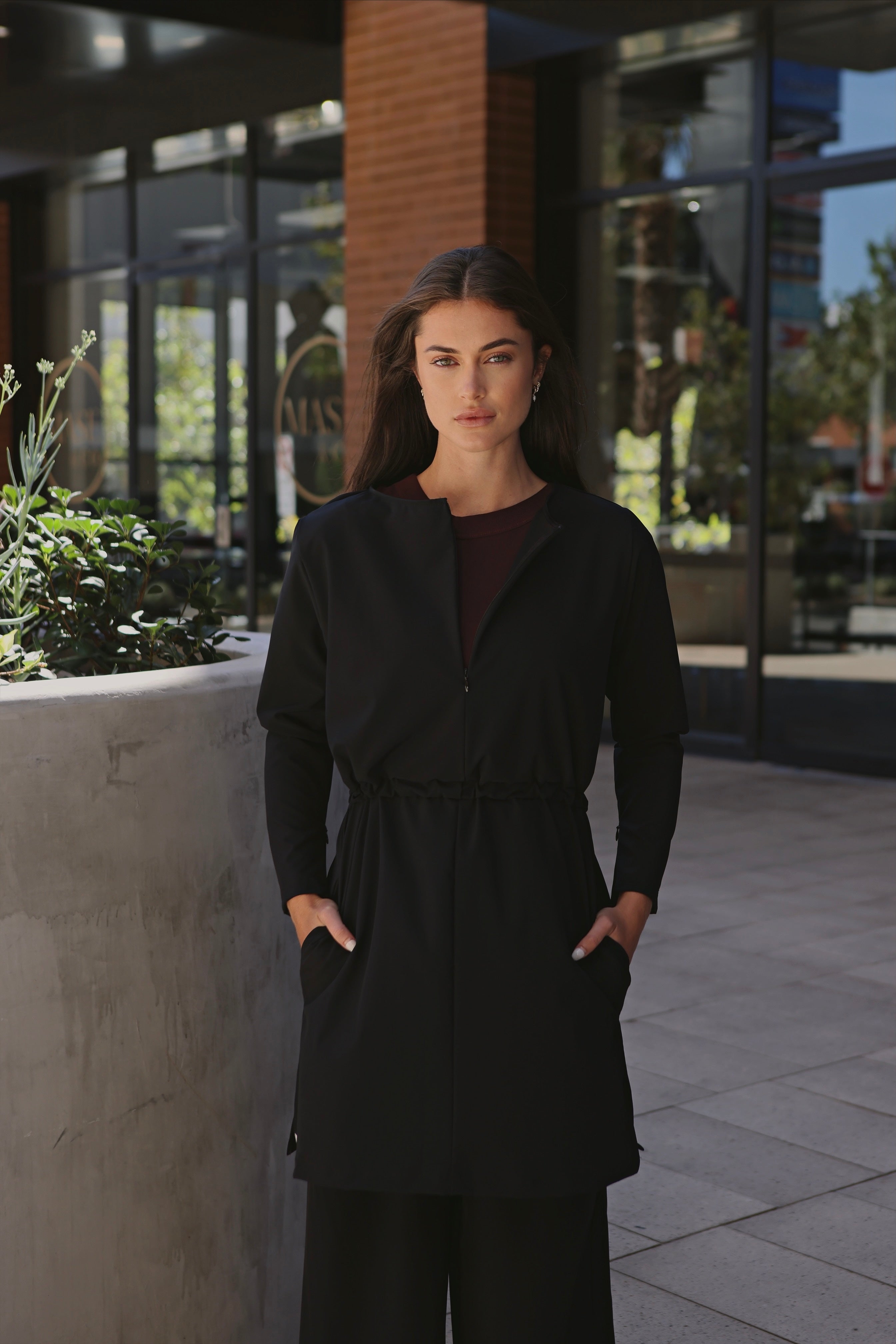The 203 Spray Pullover // Black