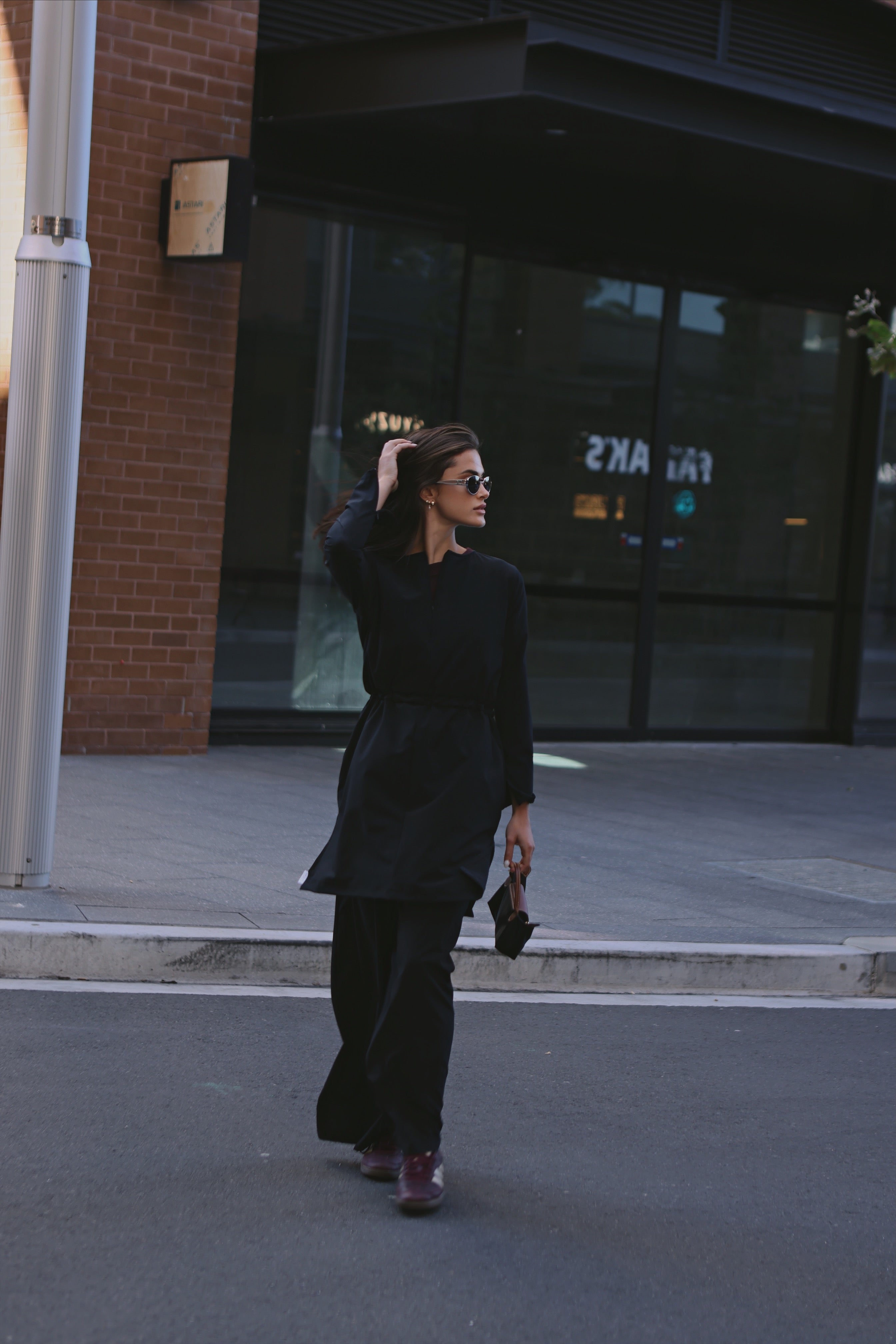 The 203 Spray Pullover // Black