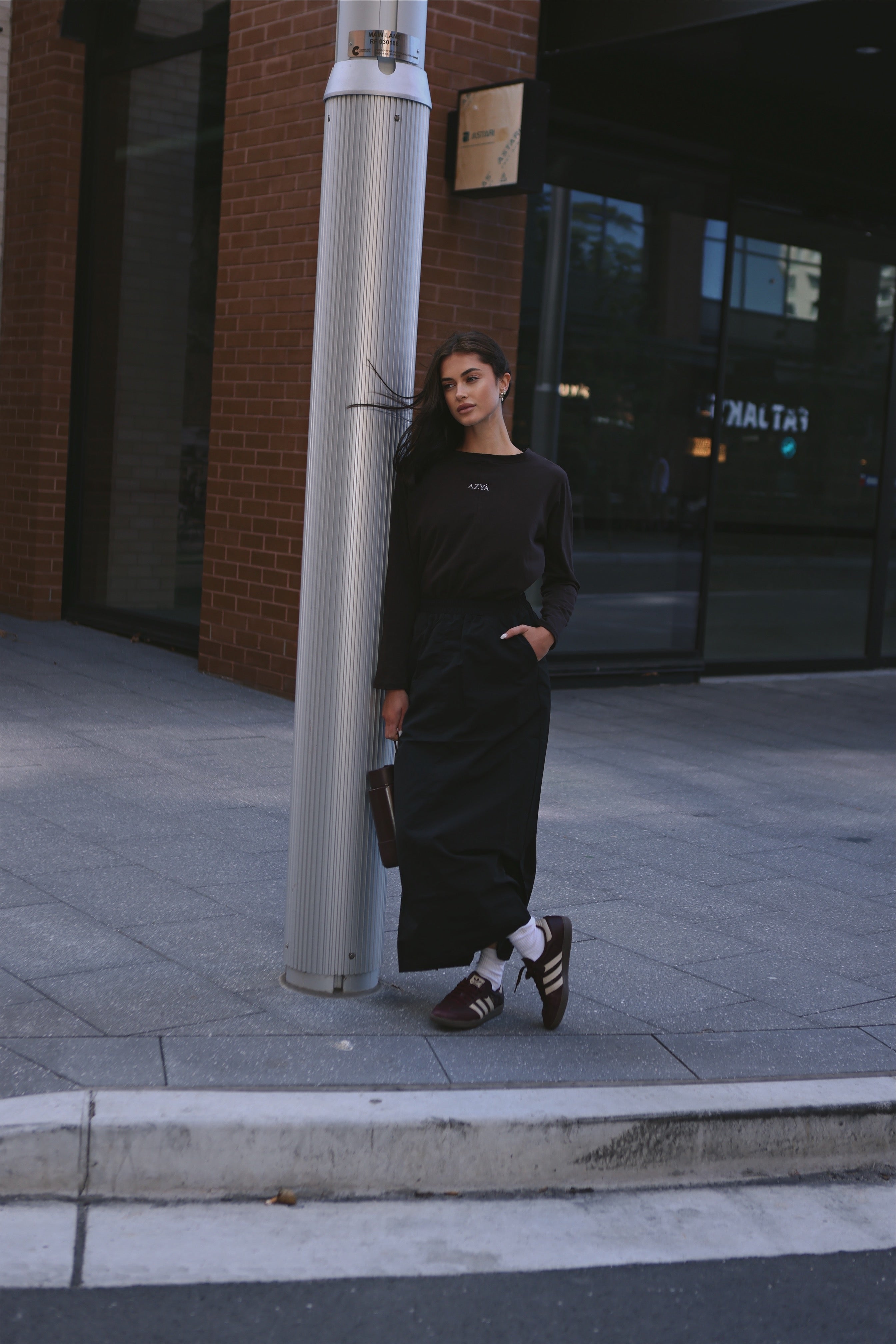 The 207 Maxi Spray Skirt // Black