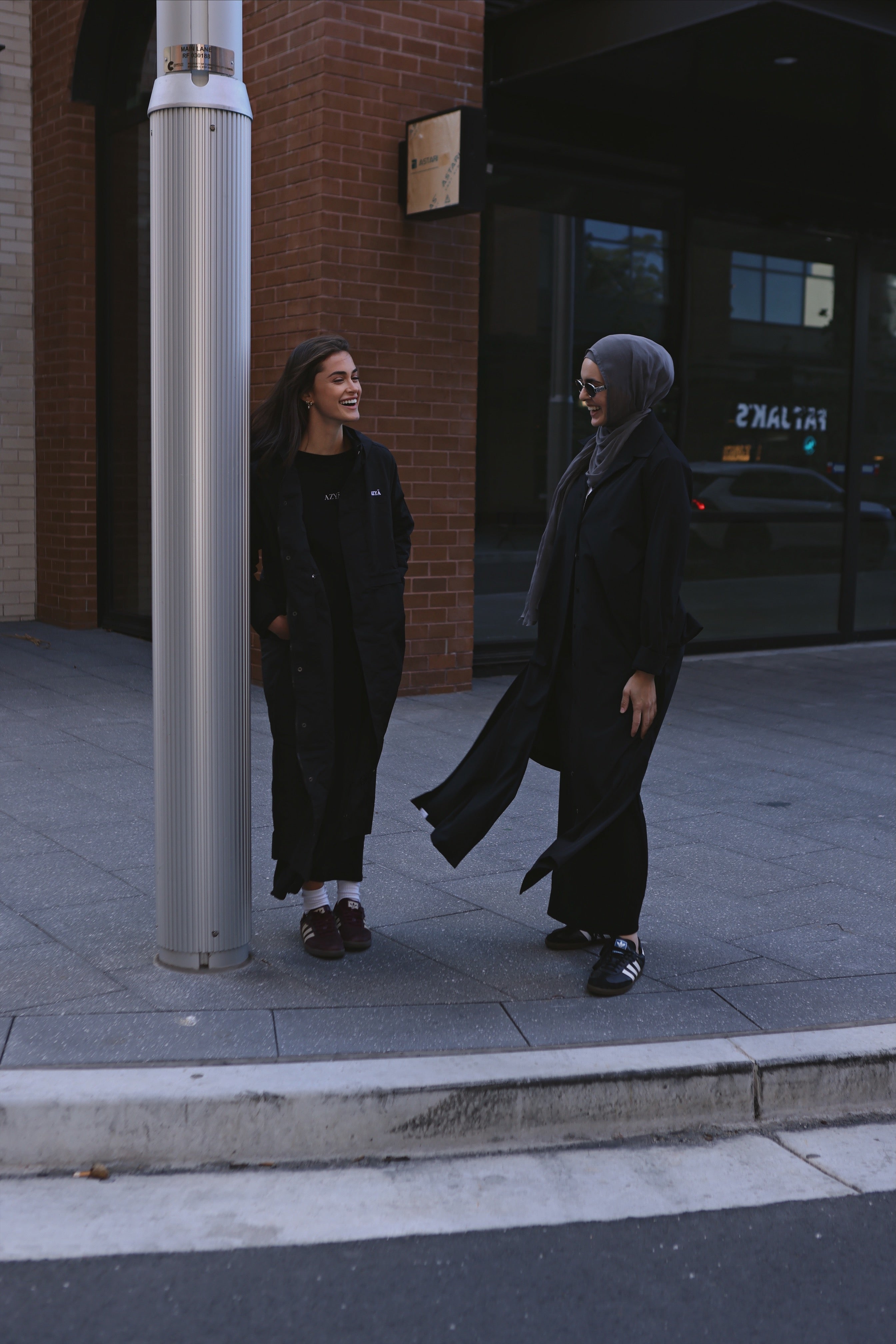The 208 Snap Maxi Shirt // Black