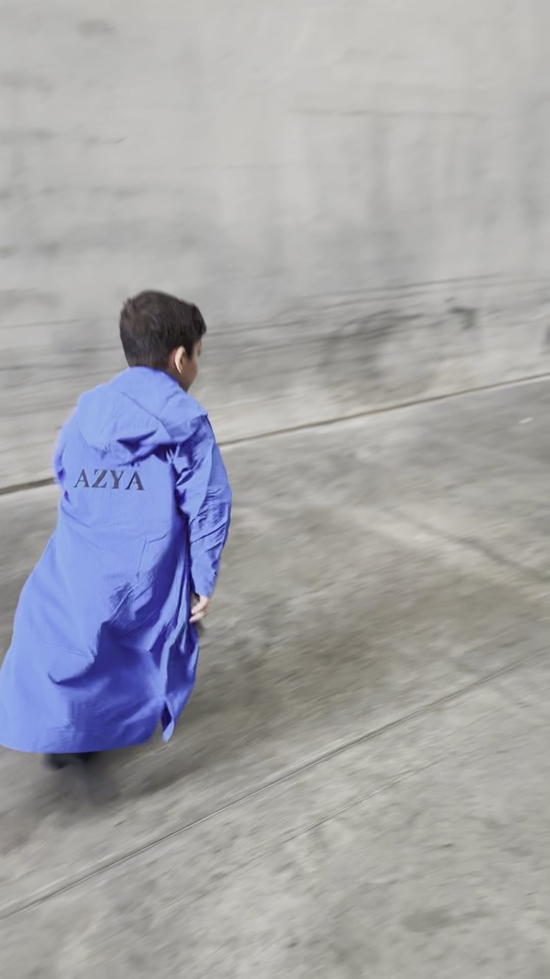 600 KIDS FULL-LENGTH JACKET // COBALT BLUE