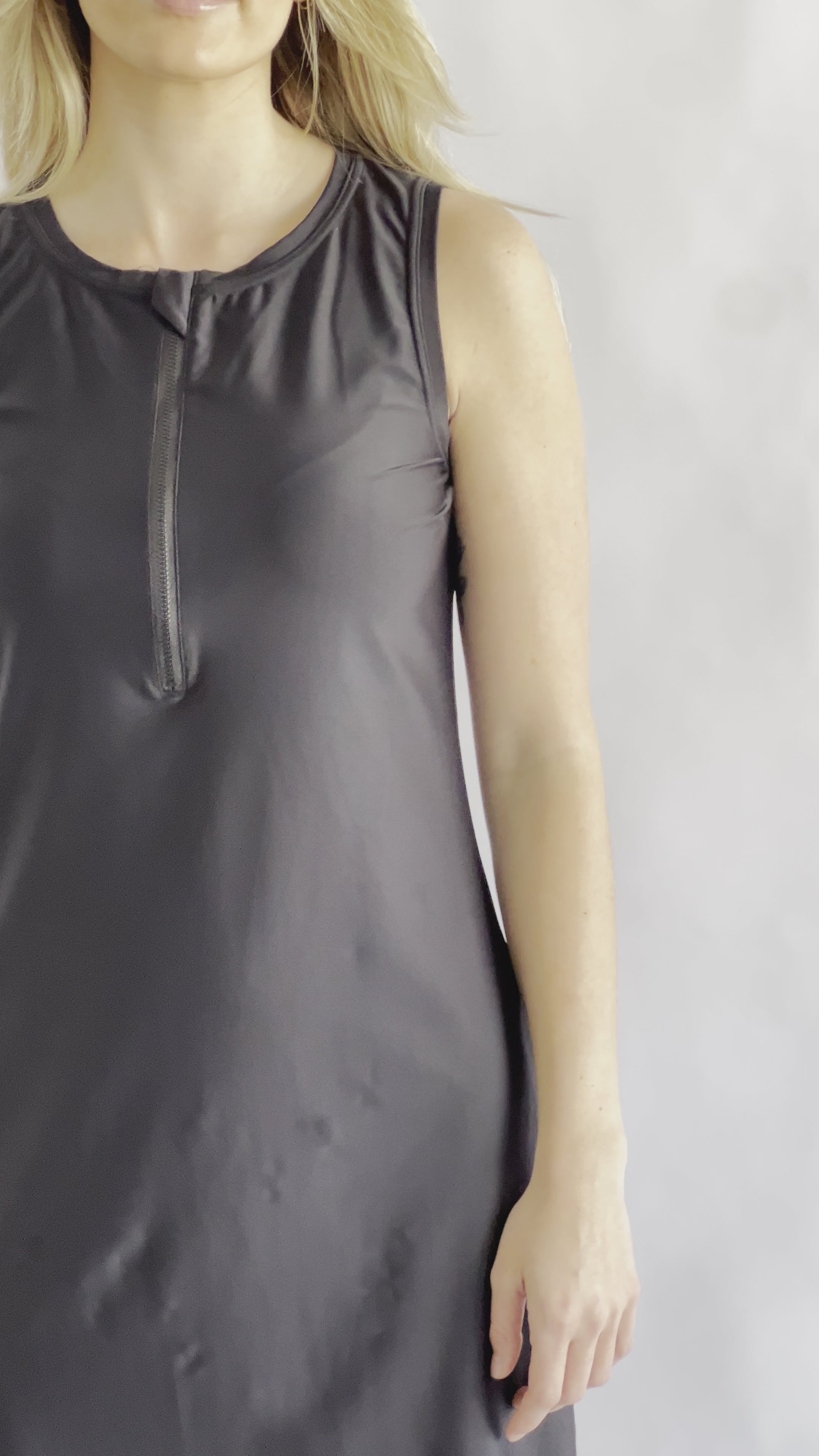 TANK DRESS // BLACK